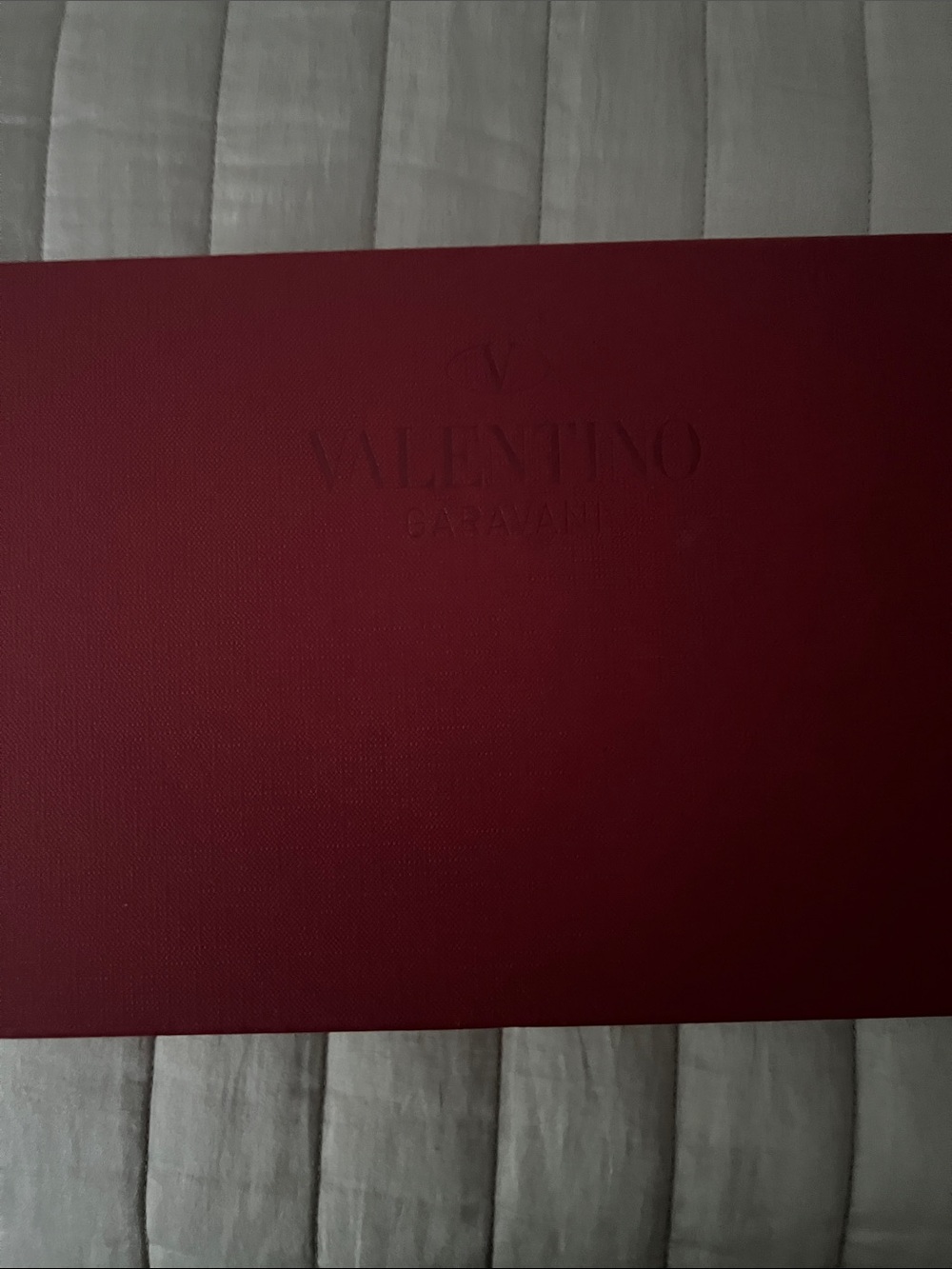 Valentino Red Mini VLogo Shoulder Bag with Gold Hardware - Picture 16 of 16